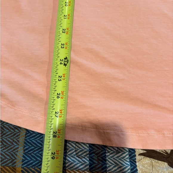 Pink Tank Top peach color “Mermaid Hair Don’t Care” Women’s L - Picture 6 of 7